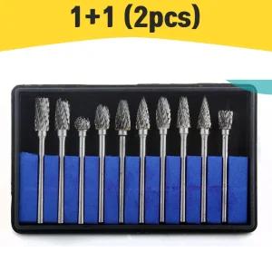 매끼니 1plus1 초경 로터리바 6MM 드릴 절삭 생크 비트