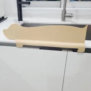 실리콘 싱크대 물막이 설겆이 파티션 물튀김방지 가림막 워터펜스 M50348 싱크대물막이