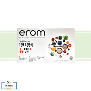 이롬 황성주 뉴밀플러스 동결건조 식사대용 아침대용식 생식 선식 가루 21포 x 1박스