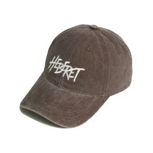 헤베렛 스케치 스톤 워시드 볼캡-브라운 852132
