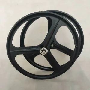 픽시삼발이 클린처 휠 자전거스포크 20인치 흰색