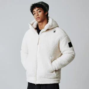 [롯데백화점]스파이더 공용 플리스 패딩 후드 자켓 SPIWCNJK301UIVY