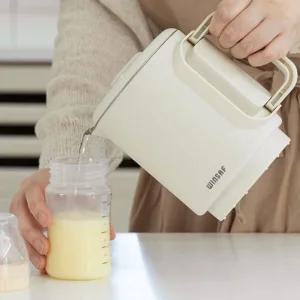 윈세프 여행용 전기포트 휴대용 분유포트 스텐 WTK-2111 프리볼트 해외여행