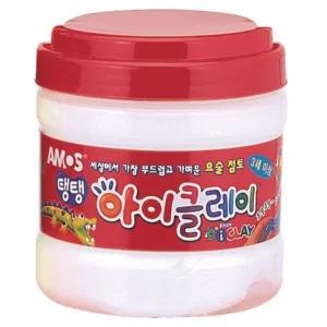 탱탱 아이클레이 버켓 400g 흰색