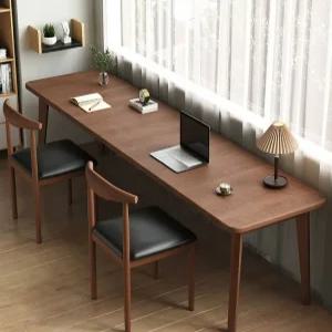 2인용컴퓨터책상 원목 게이밍 테이블 커플석 데스크 긴
