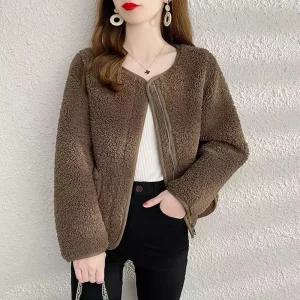 여성 양털자켓 뽀글이자켓 니트플리스 후리스 따뜻한 겨울 아우터