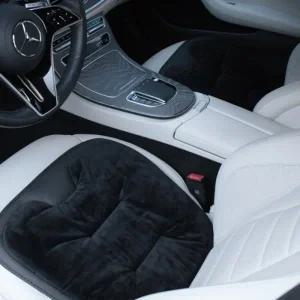 미끄럼방지 처리된 푹신한 겨울 차량용 가죽 극세사 방석