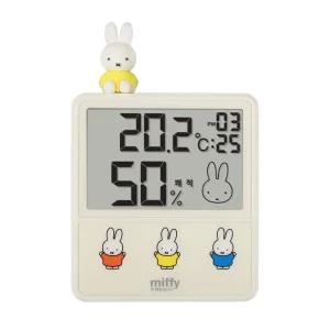 드레텍 미피 온도계 습도계 시계기능 O-434