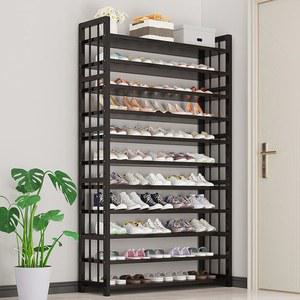 신발장 수납장 현관 키큰 대형 정리 나무 선반 사무실 현관신발장 가게 10단 아파트 좁은