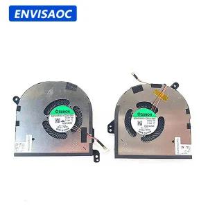 델 XPS 15 9500 9510 9520 프리시전 5550 5560 5570 M5550 P5550 P5560 P5570 노트북 CPU GPU 쿨링 팬 방열