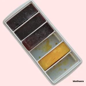 아이스트레이 막대얼음틀 얼음케이스 직사각 각얼음 소분 6구