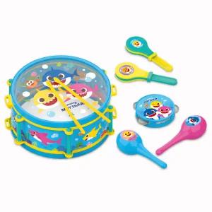 핑크퐁 아기상어 악기세트 리듬 탬버린 마라카스 캐스터네츠 북