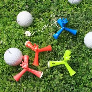 Caiton 삼발이 이지 골프티 높이조절 티꽂이 드라이버 숏티 이지티 골프 필드용품