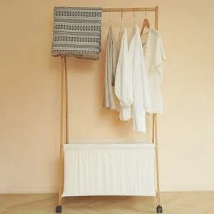 스탠드 행거 수납형 스탠딩 드레스룸 이동식 옷걸이 정리 원목 튼튼한 옷가게 생활용