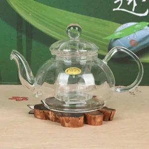 차망주전자 내열유리 티포트 보온 티망주전자 테이블팟