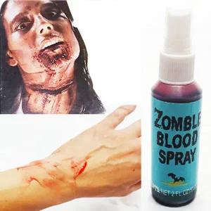 할로윈데이 스프레이 가짜피 좀비 귀신 상처메이크업