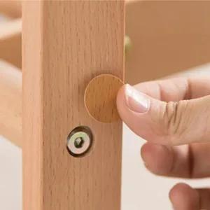 OC1039 가구리폼 피스 못자국흠집 보수 원형테이프54P 흠집 DIY 보수테이프