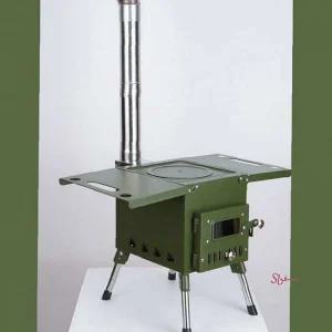 캠핑화목난로 캠핑용 연통 동계 펠렛 방지 텐트 펠릿 야외 화로대 그릴mno801