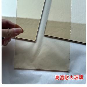 벽난로 유리, 고온 방지, 내화 투명 장작 난로, 화재 관찰 창