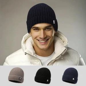 챙없는모자항암모자남자니트모자두꺼운비니깊은모자운동모자등산모자빅사이즈모자대두모자여자비니 패