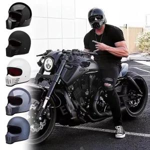 풀페이스헬멧 레트로 할리 스쿠터 시스템