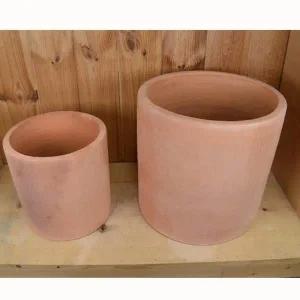 [셀러에이드]모던레시피 수제 빈티지 테라코타 토분 실린더형 30x30cm