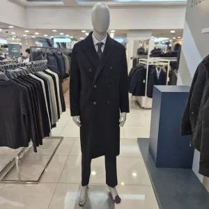 [지오지아]2025년FW핸드메이드캐시미어혼방더블롱코트AAF4CB1102