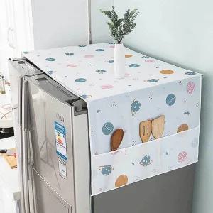 냉장고위덮개 양문형 냉장고 커버 김치냉장고 덮개 건조기 드럼 세탁기 방수 커버