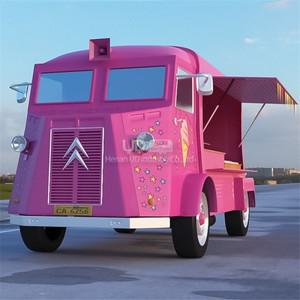 Urdream 빈티지 푸드 트럭 그릴 커피 키오스크 모바일 키친 바베큐 캔디 전기 완비