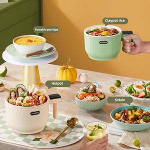 1.5L 전기 밥솥 스마트 요리 냄비 멀티 쿠커 도시락 상자 붙지 않는 프라이팬 220V