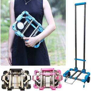 접이식 경량 핸드 카트 다목적 수하물 개폐식 핸들 바퀴 쇼핑 여행