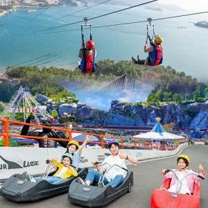 여수 유월드+여수해상짚트랙(~12.31)/루지/테디베어뮤지엄/케이블카/여수명소/라마다호텔