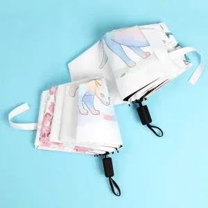  양산 고양이 차단 여자 우산 