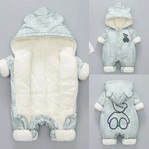 조이앨빈 신생아패딩우주복 아기우주복 우주복 방한