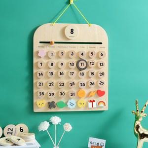 마그넷 만년 달력 캘린더 빌레뜨 월간스케쥴러 방꾸미기 스케줄 Coms 레트로 링어데이트