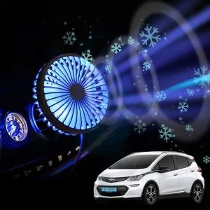 볼트 차량용 송풍구 호환 선풍기 시즌3여름 운전 트럭 자동차팬 차량 자동차용 USB 쿨링 용선풍기 카팬 카