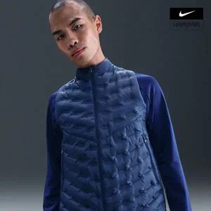 나이키 NIKE 남성 써마 핏 ADV 리펠 다운 러닝 베스트 FB7543-492 383114