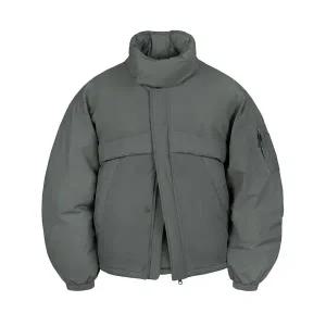 코드그라피 PRIMALOFT 몬스터 숏패딩차콜