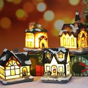 미니 램프 무드램프 건전지 장식 하우스 램프 조명 크리스마스 집들이선물 인테리어 미니어처 테이블