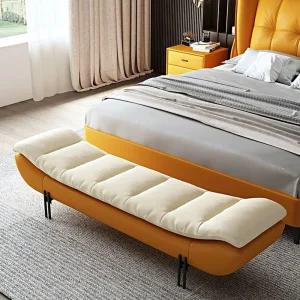 고급 베드스툴 라이트 드레싱 끝 침대벤치 긴 벤치