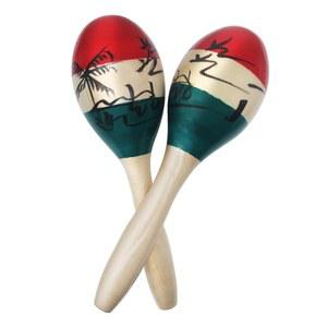 아마볼러 마라카스, 우드 룸바 셰이커들이 파티 게임 라이브 공연 콘서트 생일 파티를 위해 살사 리듬과 함께 망치의 모래를 손으로 타악기하는 래틀링 소리를 냅니다(색채로운)