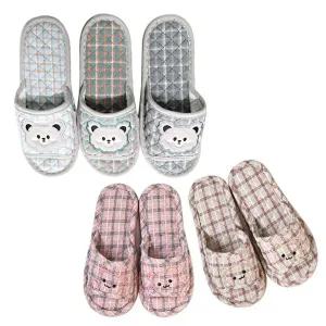 [모든GO]1+1 커플 실내화 3중쿠션 퀼트슬리퍼 층간소음방지