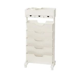 디홈 북카트 책꽂이 이동식 책장 책선반 5단 트롤리