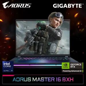 기가바이트 어로스 마스터 16 BXH2T 게이밍 노트북 인텔 울트라9 U9-275HX RTX5070Ti RAM 32GB NVMe SSD 2TB