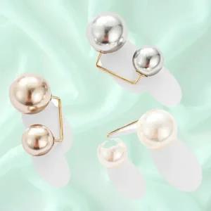 사이즈조절 브로치 옷핀 고정핀 원피스 블랙펄 클립