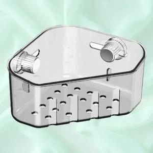 수납함 씽크대 수세미 욕실정리 접착 컵건조 선반