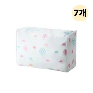 가규 지퍼형 다용도 이불 정리백 가방 클라우드 M 7P