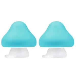 꼬꼬노리 아기 노리개 젖꼭지 쪽쪽이 반투명 민트 X2