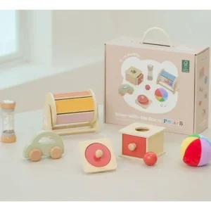 폴라비 플레이키트 신생아 6개월 아기 장난감 퍼즐