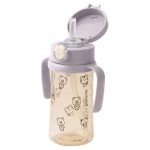 베베락 유아 PPSU 원터치 빨대컵 물병 270ml 라벤더